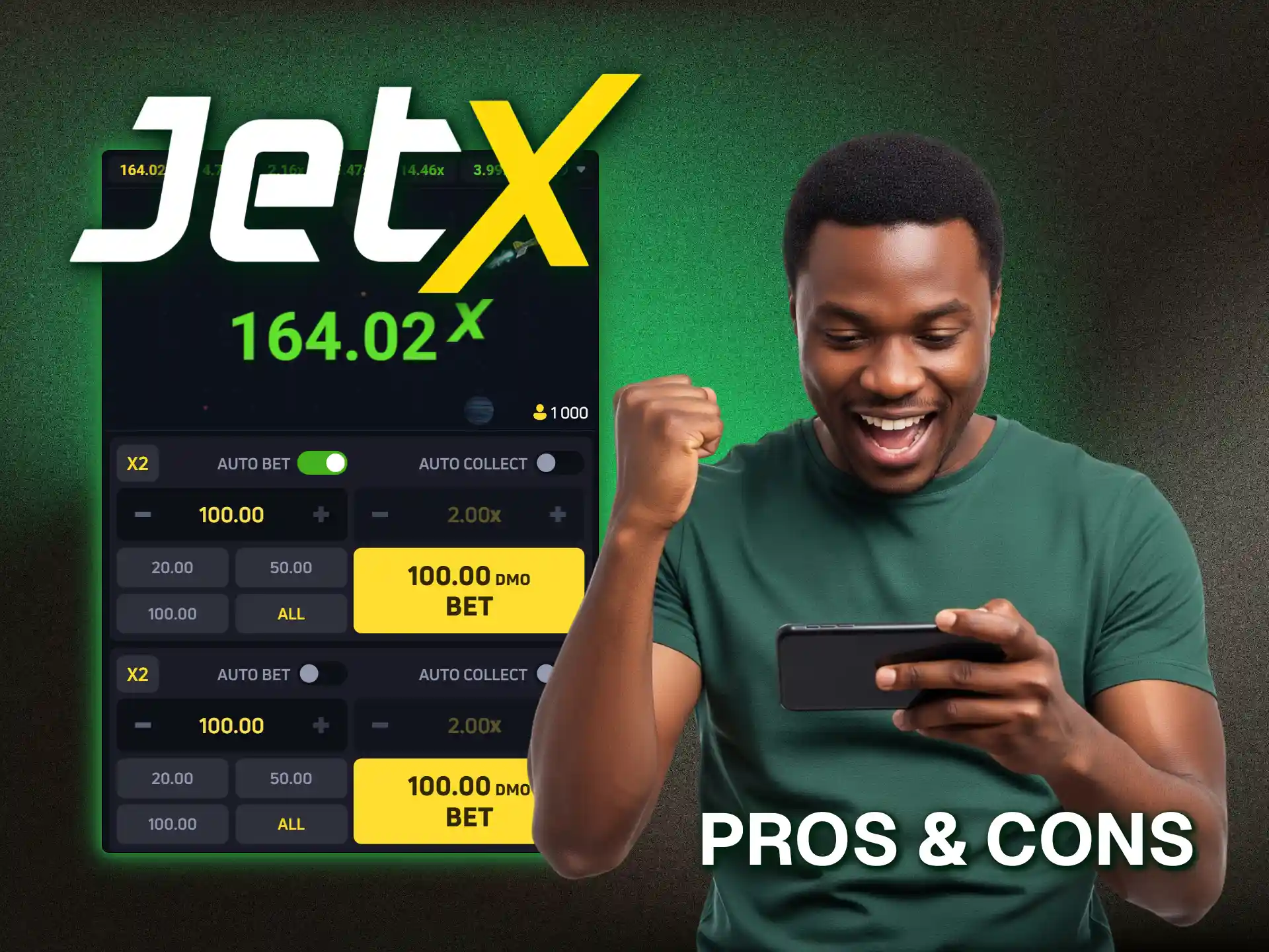 Try JetX demo mode to understand the mechanics before playing.