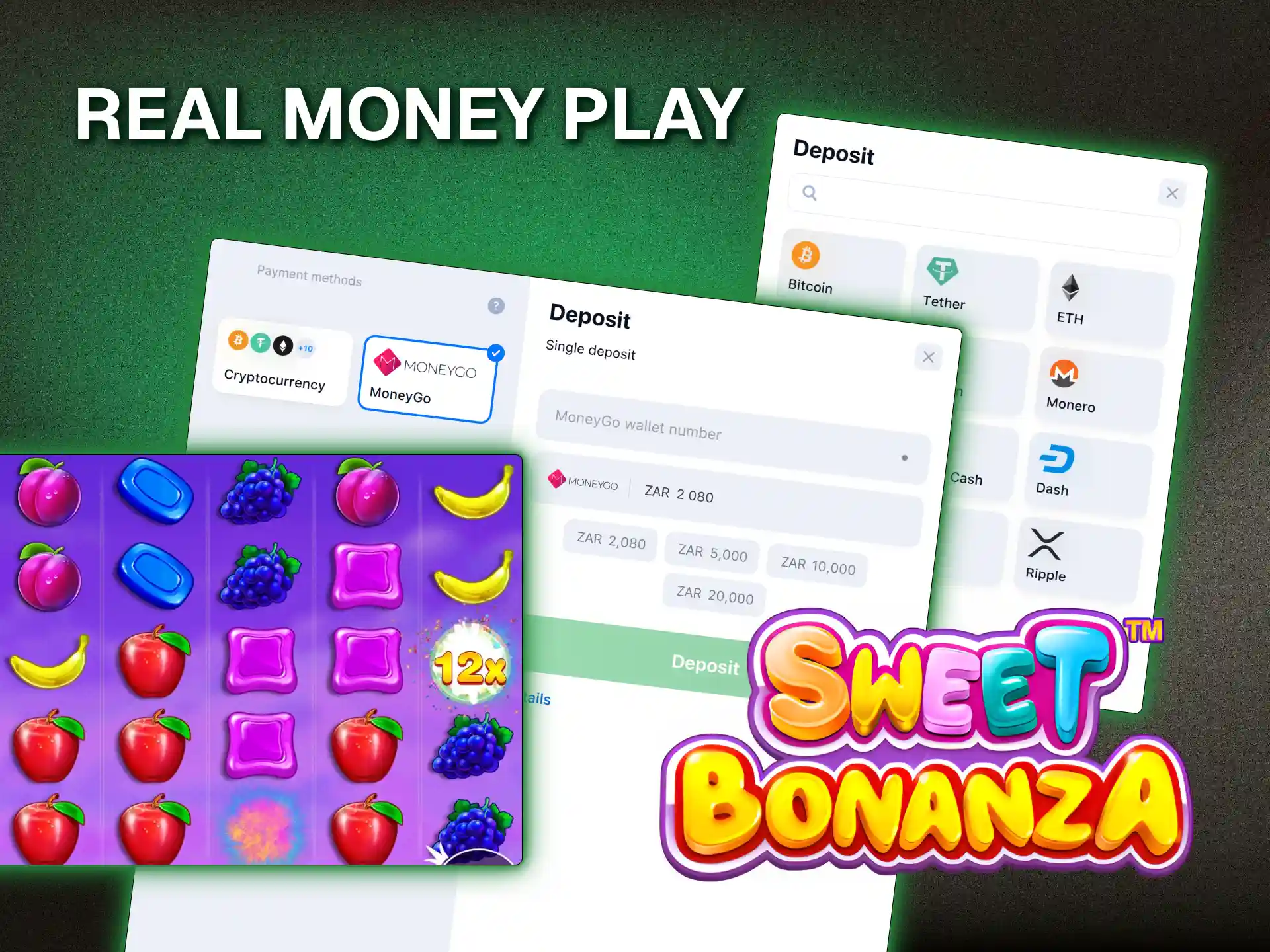 Play Sweet Bonanza on mobile for convenient access anywhere in Africa.